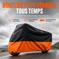 🏍️ PROMO FLASH : 50% DE RÉDUCTION ! Housse de Moto avec Passages pour Antivol – Tissu Oxford, Boucle de Maintien & Détails Réfléchissants, Tailles M à 4XL for une Protection Pluie, Poussière et Soleil ✨