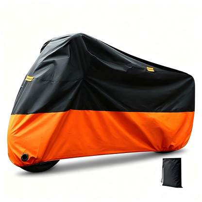 🏍️ PROMO FLASH : 50% DE RÉDUCTION ! Housse de Moto avec Passages pour Antivol – Tissu Oxford, Boucle de Maintien & Détails Réfléchissants, Tailles M à 4XL for une Protection Pluie, Poussière et Soleil ✨