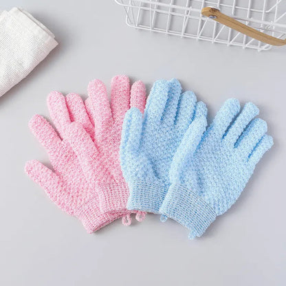 🧤 50 % DE RÉDUCTION EN CE MOMENT ! ✨ Gants de bain exfoliants à cinq doigts – exfoliation efficace, mousse onctueuse et ajustement confortable – parfaits pour une peau fraîche et éclatante 🌸