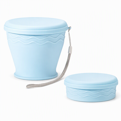 🥤 Tasse de voyage pliable – compacte et facile à emporter
