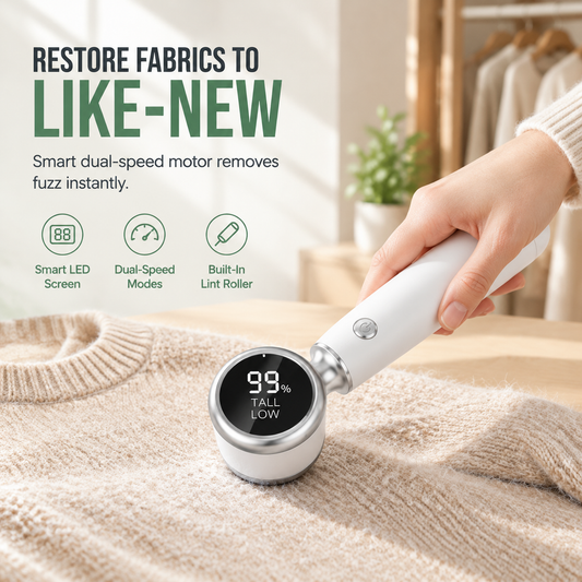 📢 📢 50 % de réduction le dernier jour 👔👗 Dépoussiéreur électrique rechargeable avec écran numérique intelligent