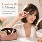 Mini-brosse lissante sans fil, rechargeable et portable, pour coiffer la frange et donner du volume
