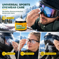 Kit de crème réparatrice pour rayures sur les verres, avec éponge, pour lunettes, lunettes de protection, écrans faciaux et visières de casque