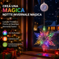 🎄❄️ Guirlande lumineuse LED à ventouses « Flocons de neige de Noël » à monter soi-même ✨ | Fonctionne à piles, lumière chaude et multicolore, guirlande lumineuse à ventouses pour fenêtre, décoration de Noël pour la maison et les fêtes
