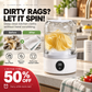 ⏳🔥50 % DE RÉDUCTION POUR UNE DURÉE LIMITÉE ! ⏰🎁Libérez vos mains🥰Mini-lave-linge à recharge sans fil🌀